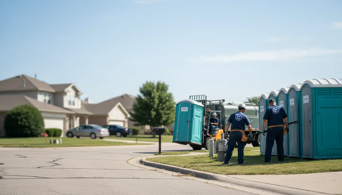 Porta Potty Rental in Lincoln, KS near me
